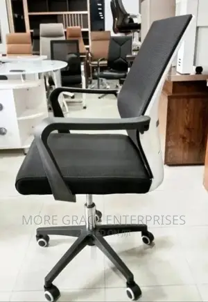 Plastic Back Office Chair Swivel for Office Use