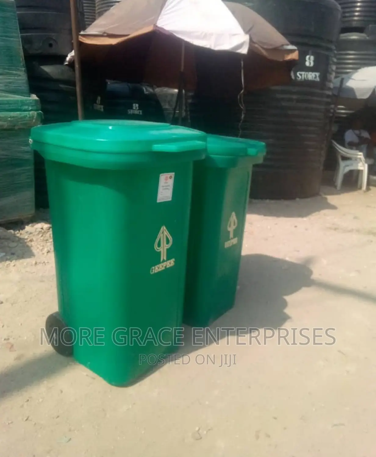 240 Litres Geepee Waste Bin Dustbin