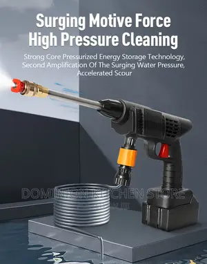 Photo - 48vf Portable High Pressure Washer Car Washing Machine Water