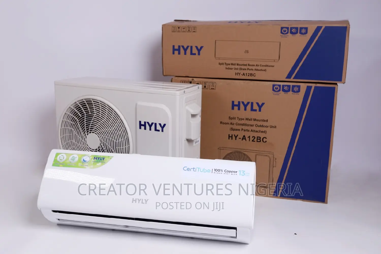 Hyly Split Unit Ac,Low Voltage,Anti-Rust Body,Fully Copper.