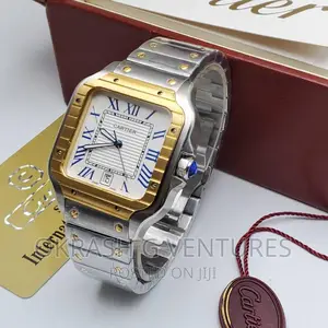 Cartier Gold/Silver Chain Watch