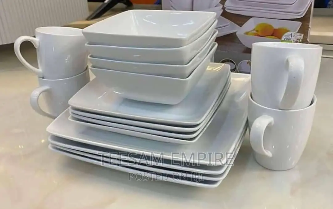 16pcs Ceramic Plate Set