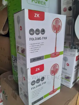 Foldable Rechargeable Standing Fan