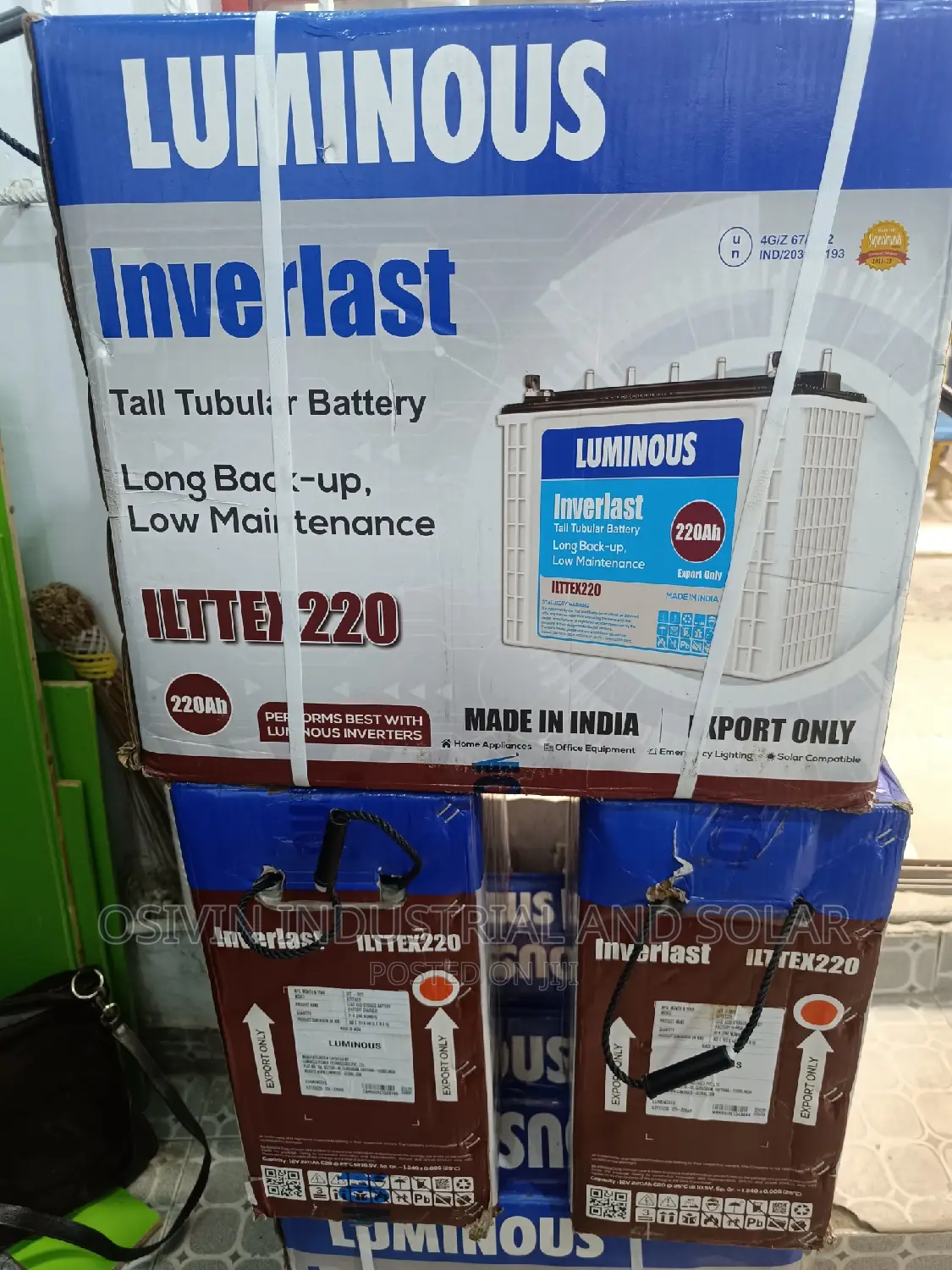 Luminous Battery 220a 12v
