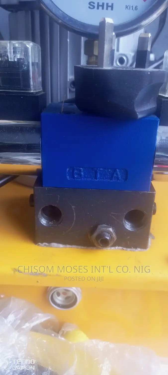 Electric Hydraulic Pump Double Hose Connection With Remote