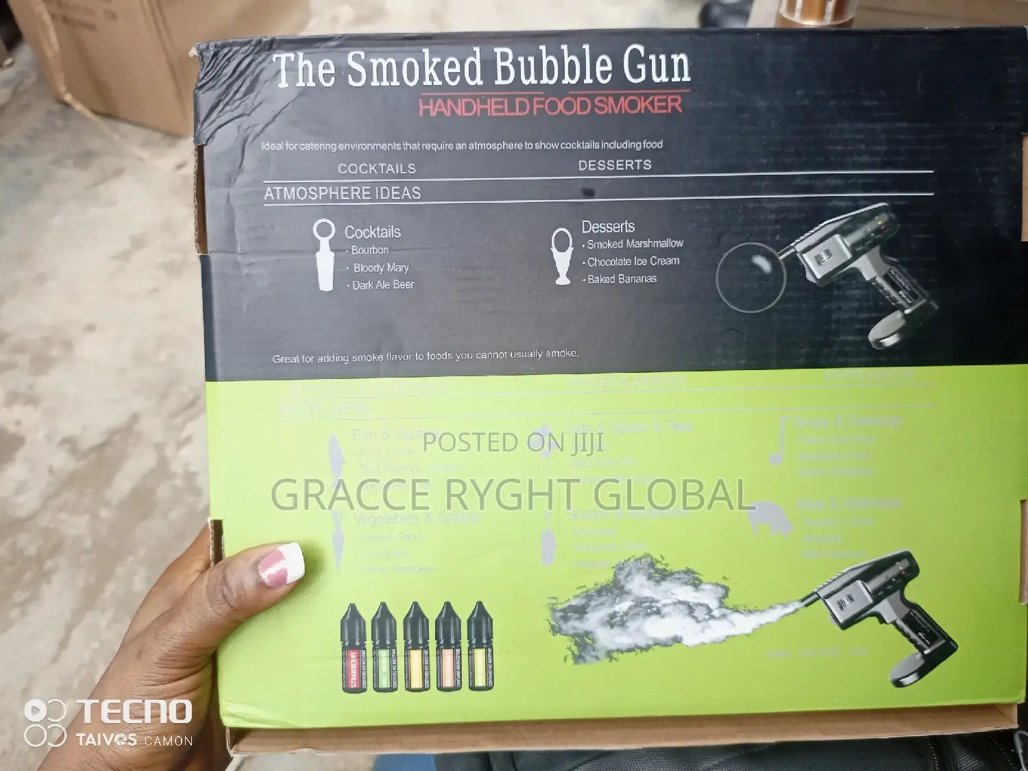Smoke Bubble Gum Machine