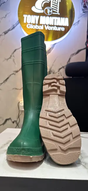 Green Non Safety Rainboot