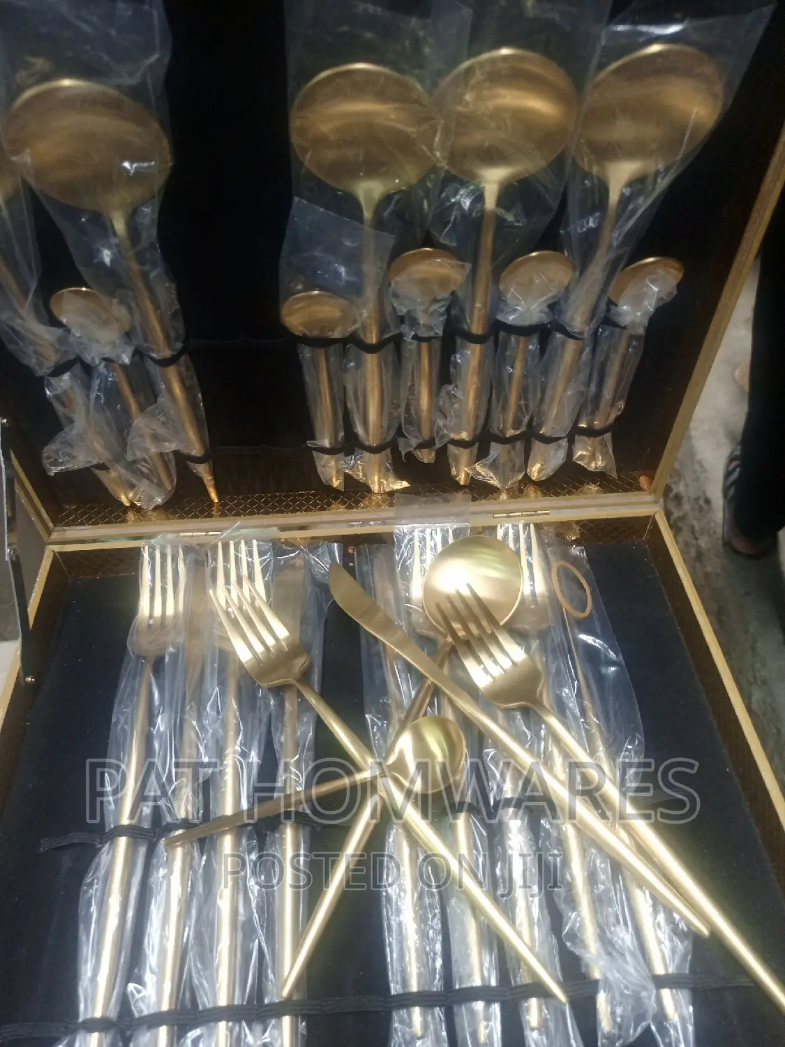 Golden Spoon Fork by 24 PCS
