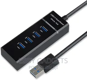High Speed 4 Port USB 3.0 Multi HUB Splitter Expansion USB