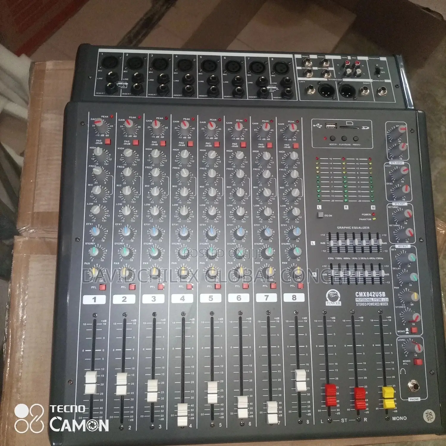 8channel Flat Mixer