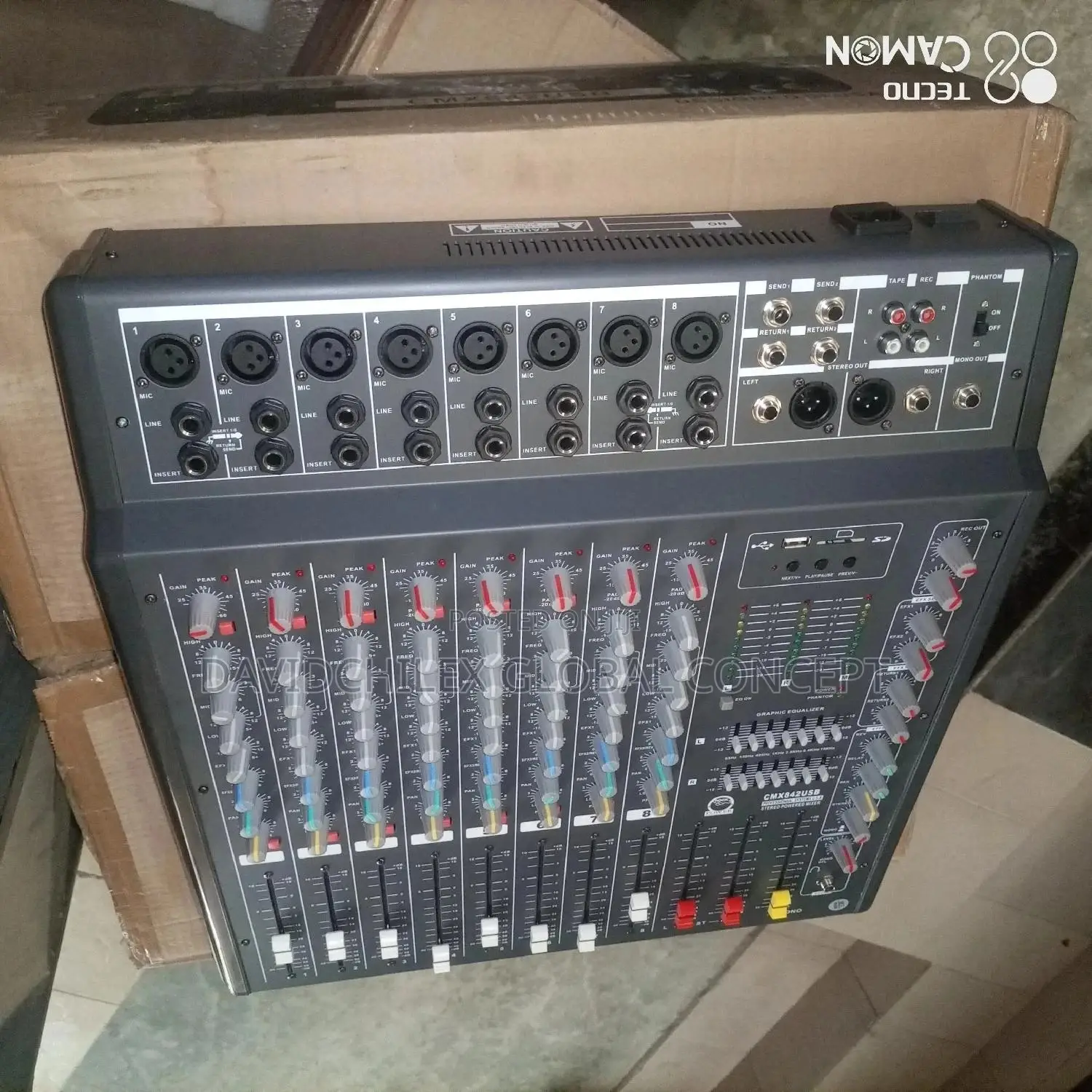 8channel Flat Mixer
