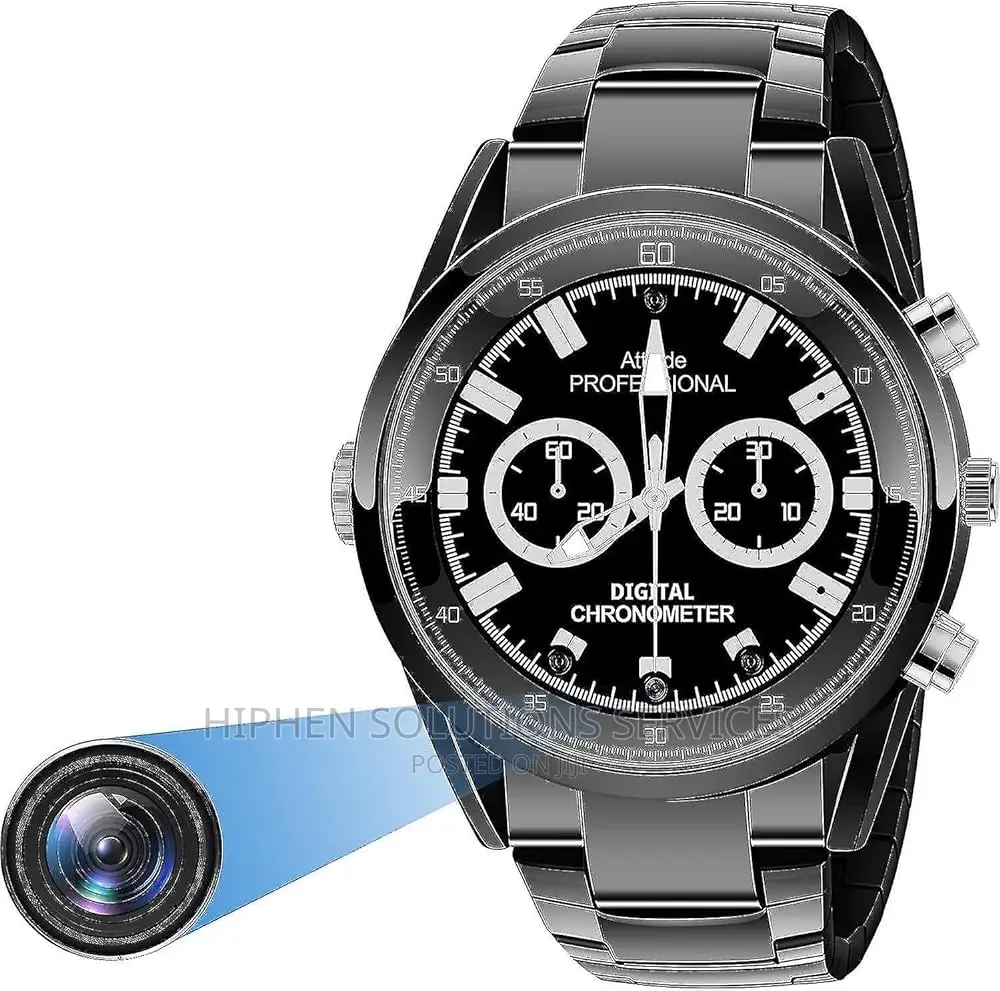 Spy Night Vision Wrist Watch Camera Full HD