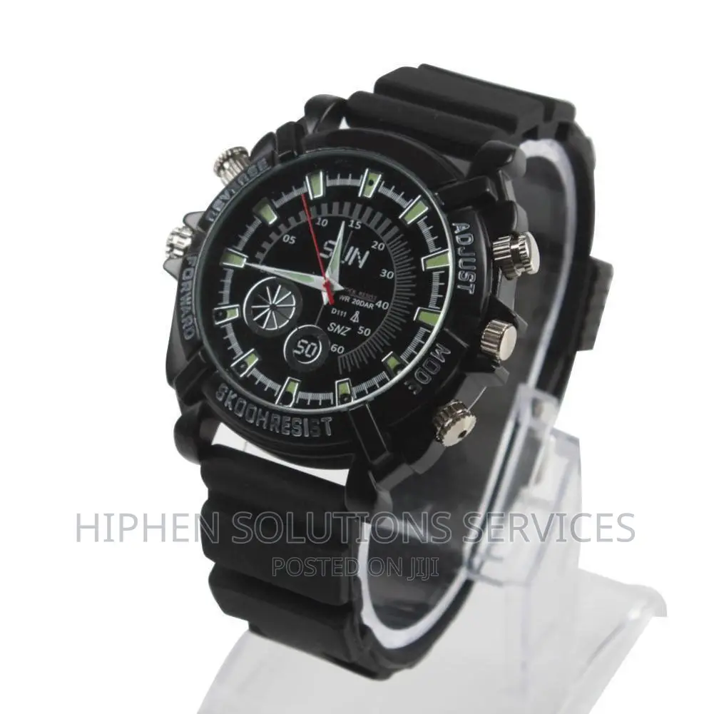 Spy Hidden Camera Watch