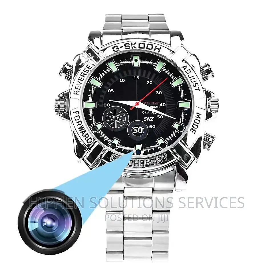 Spy Hidden Camera Watch