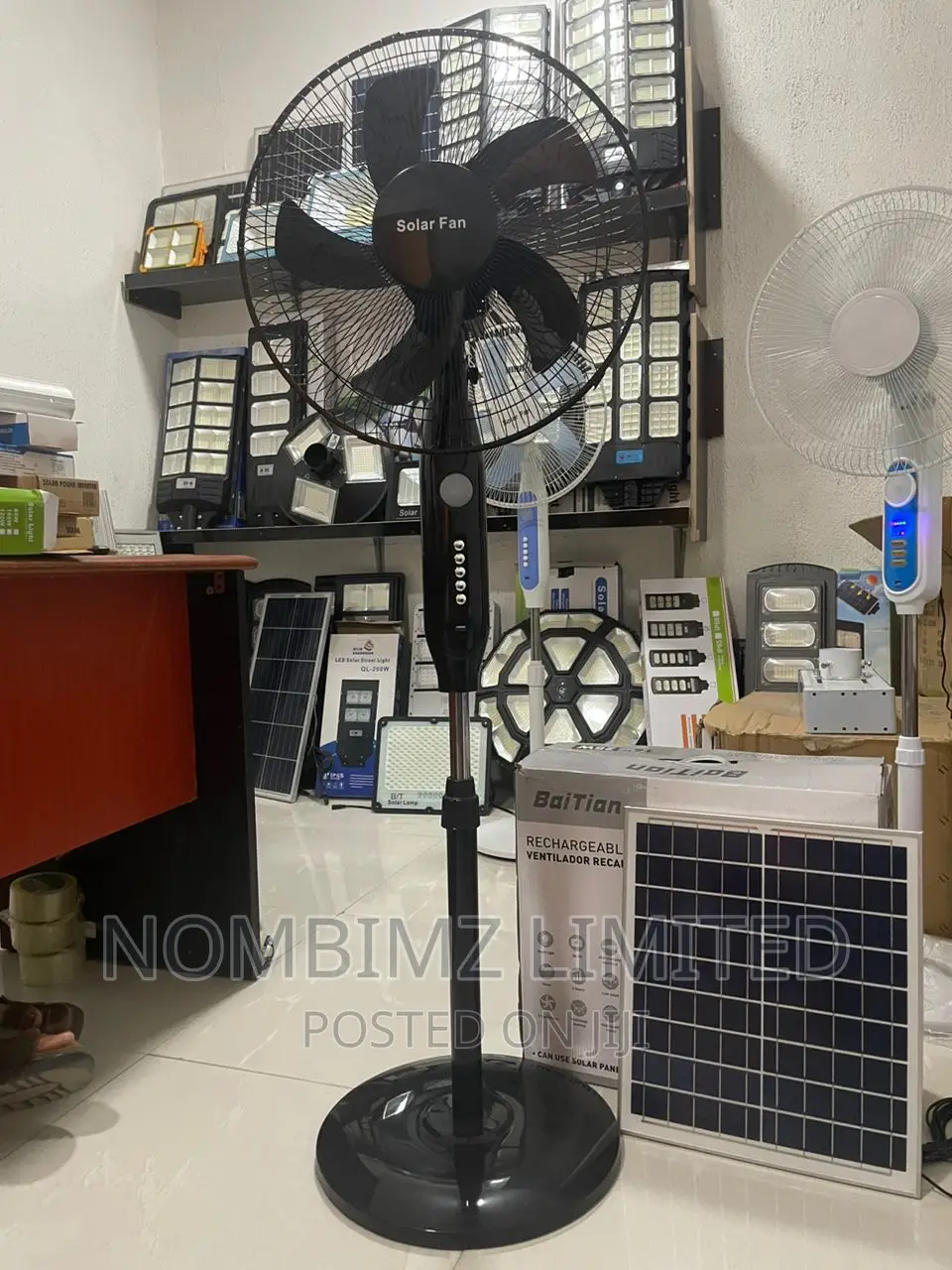 Complete Solar Fan