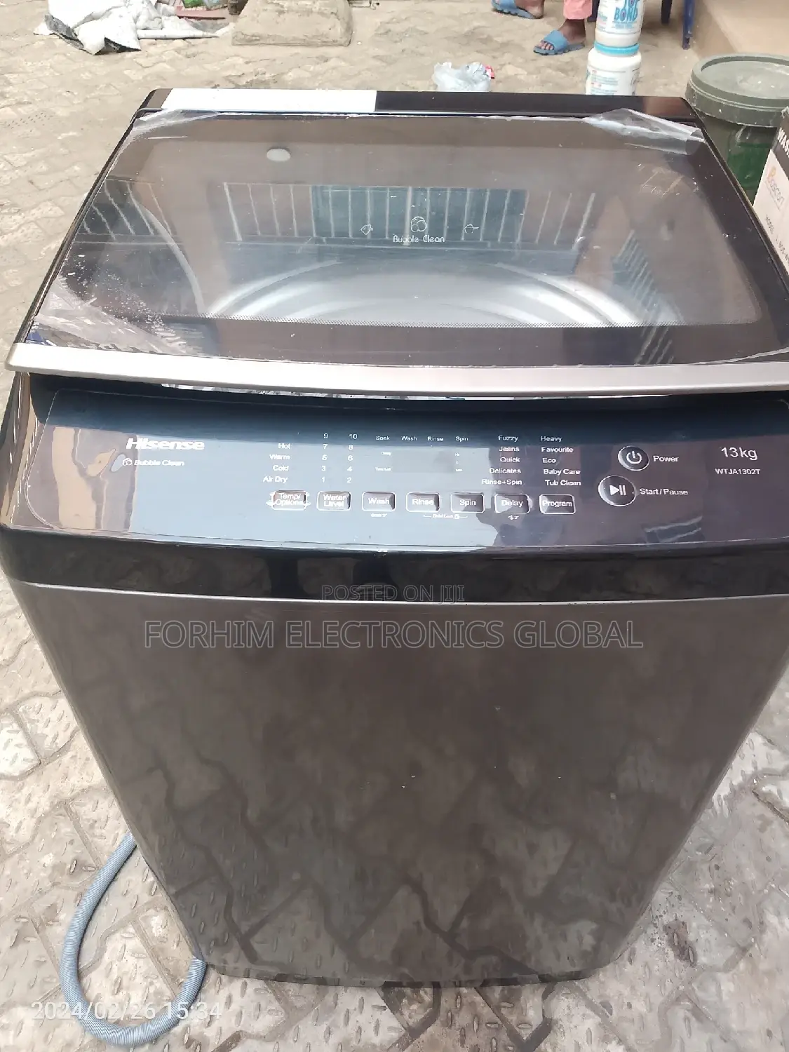 Hisense 13.0kg Automatic Washing Machine
