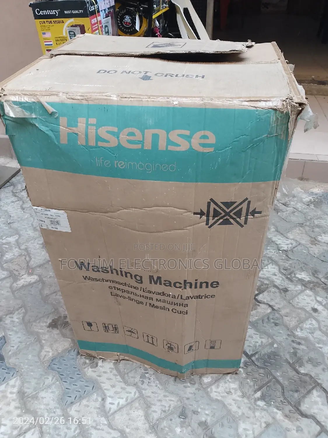 Hisense 13.0kg Automatic Washing Machine