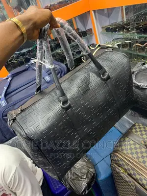 Black Luxury Duffle Bag