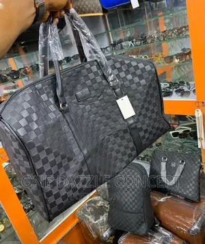 Black Luxury Duffle Bag