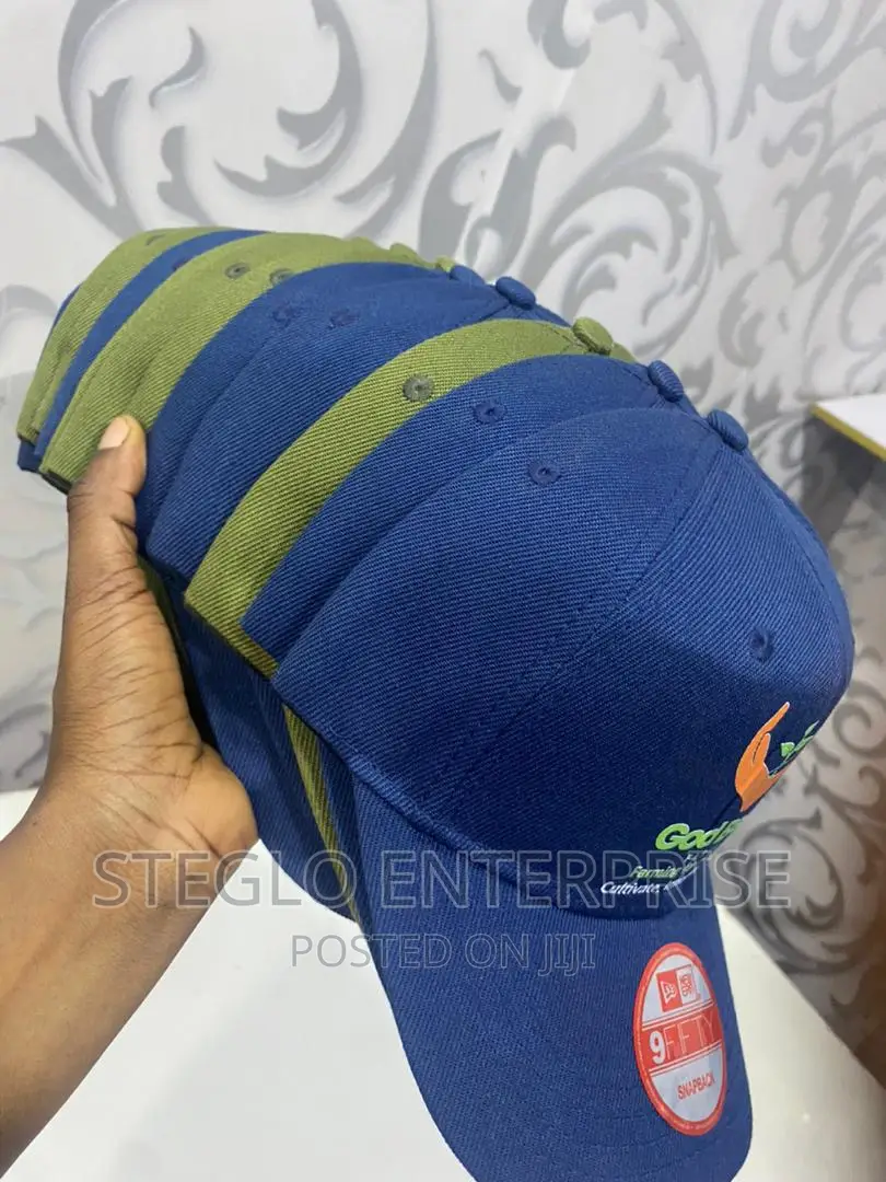 Quality Branded Caps.