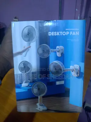 Multifunction Desktop Rechargeable Fan