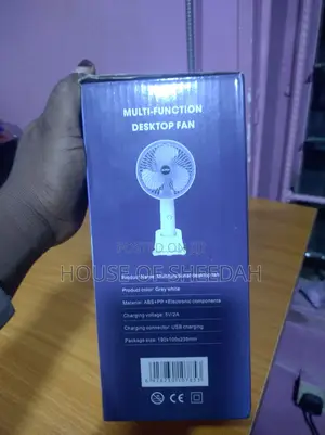 Multifunction Desktop Rechargeable Fan