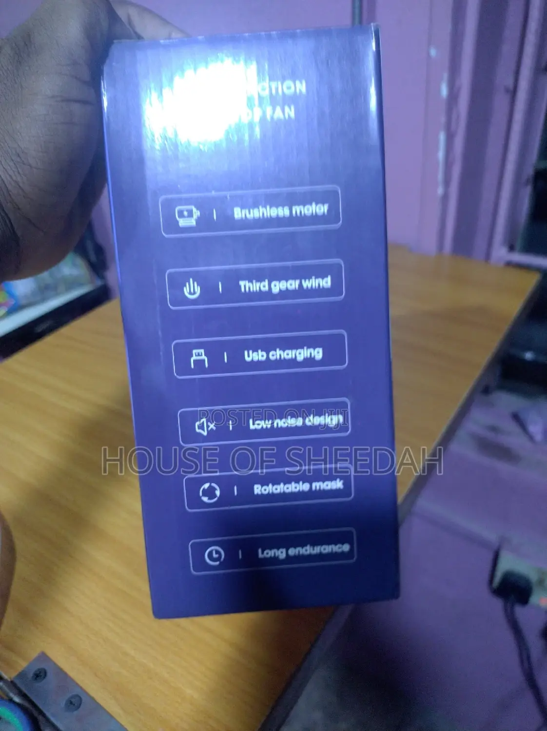 Multifunction Desktop Rechargeable Fan