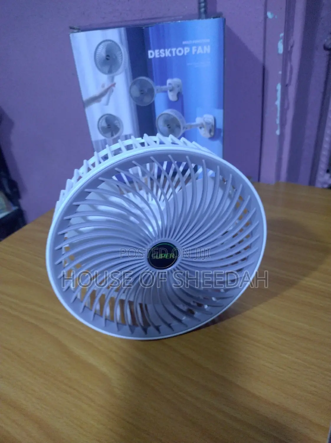 Multifunction Desktop Rechargeable Fan