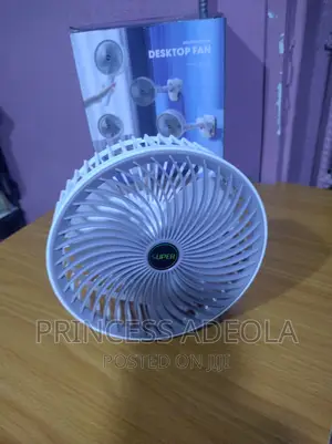 Photo - Multifunction Desktop Rechargeable Fan
