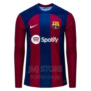 Barcelona 2023/24 Long-Sleeve Home Jersey