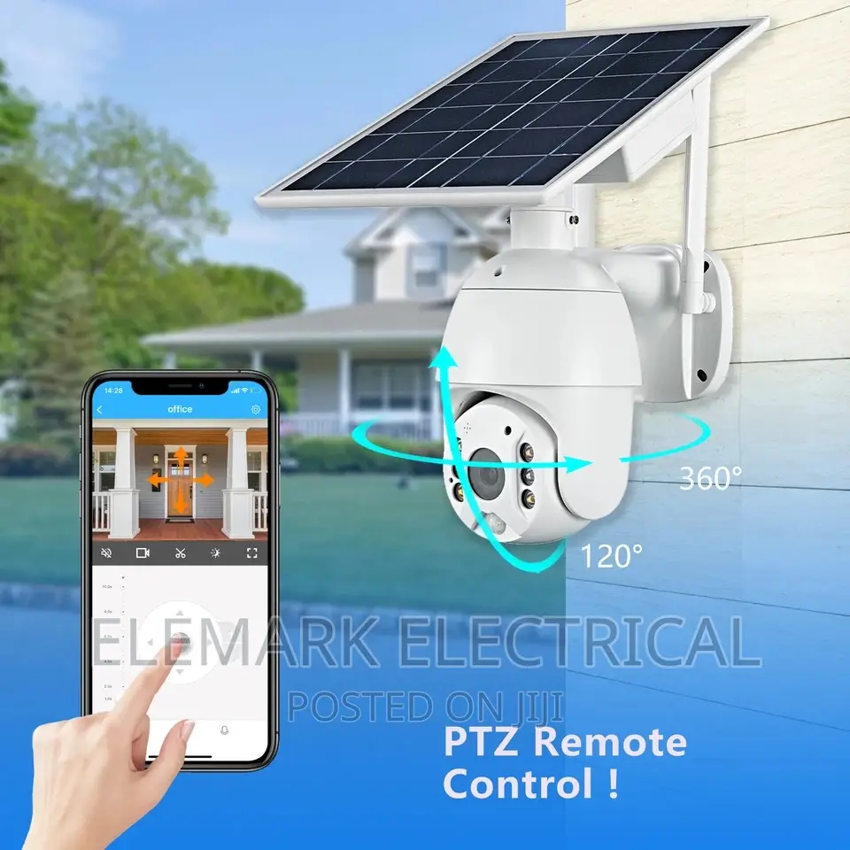 5mp 4G Sim Card Slot/Wifi Solar Panel Camera