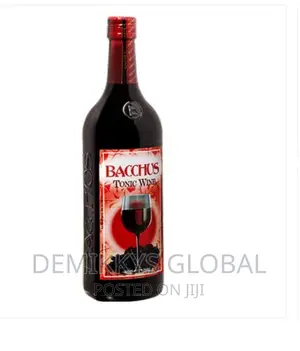 Photo - Bacchus Tonic Red Wine 100ml Big Bottle