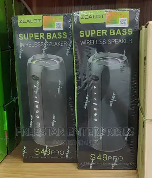 Photo - Zealot S49 Pro Bluetooth Speaker. S49 Pro Mp3 Player.