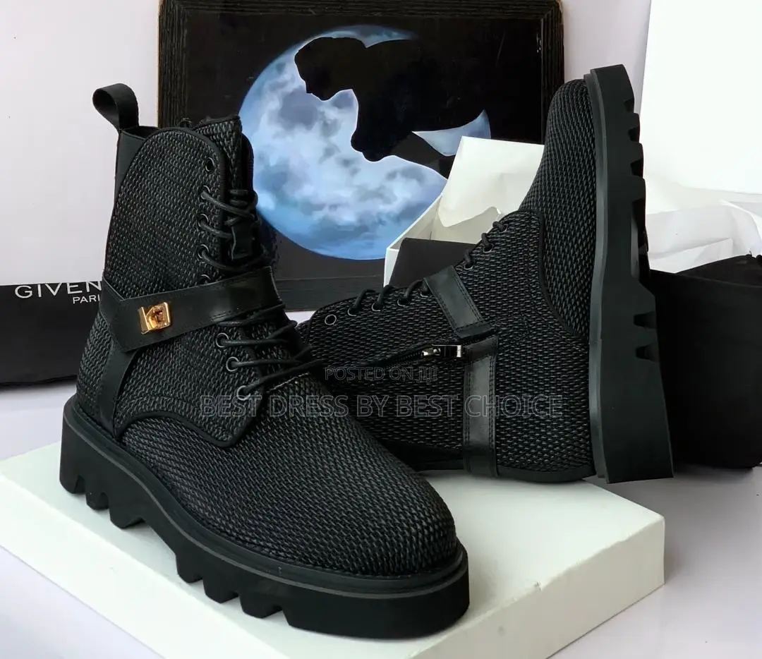 Givenchy Black Boots Now Available