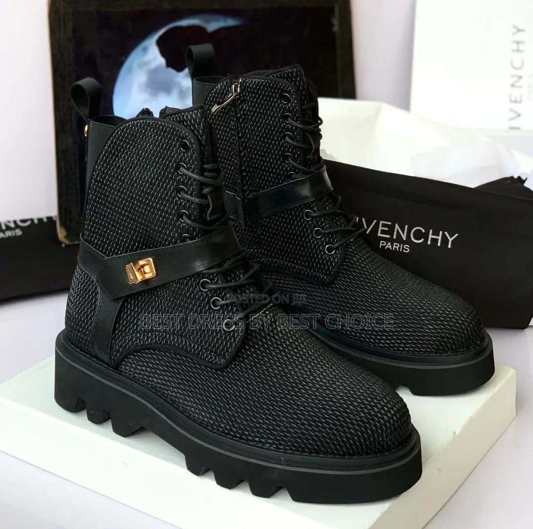 Givenchy Black Boots Now Available