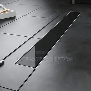 60cm Glass Bathroom Floor Drainage