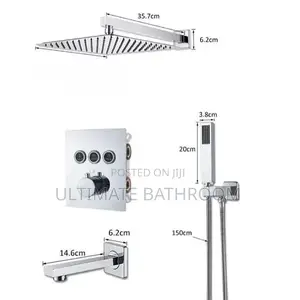 Pressing Button 5ways Conduit Shower