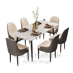 Set of Dining Table With Chairs