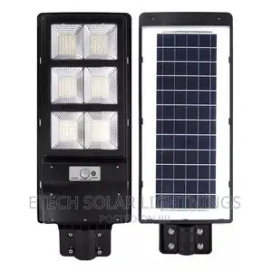 L E D All in One Solar Street Light Together With the Panel.