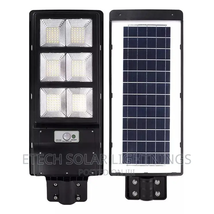 L E D All in One Solar Street Light Together With the Panel.