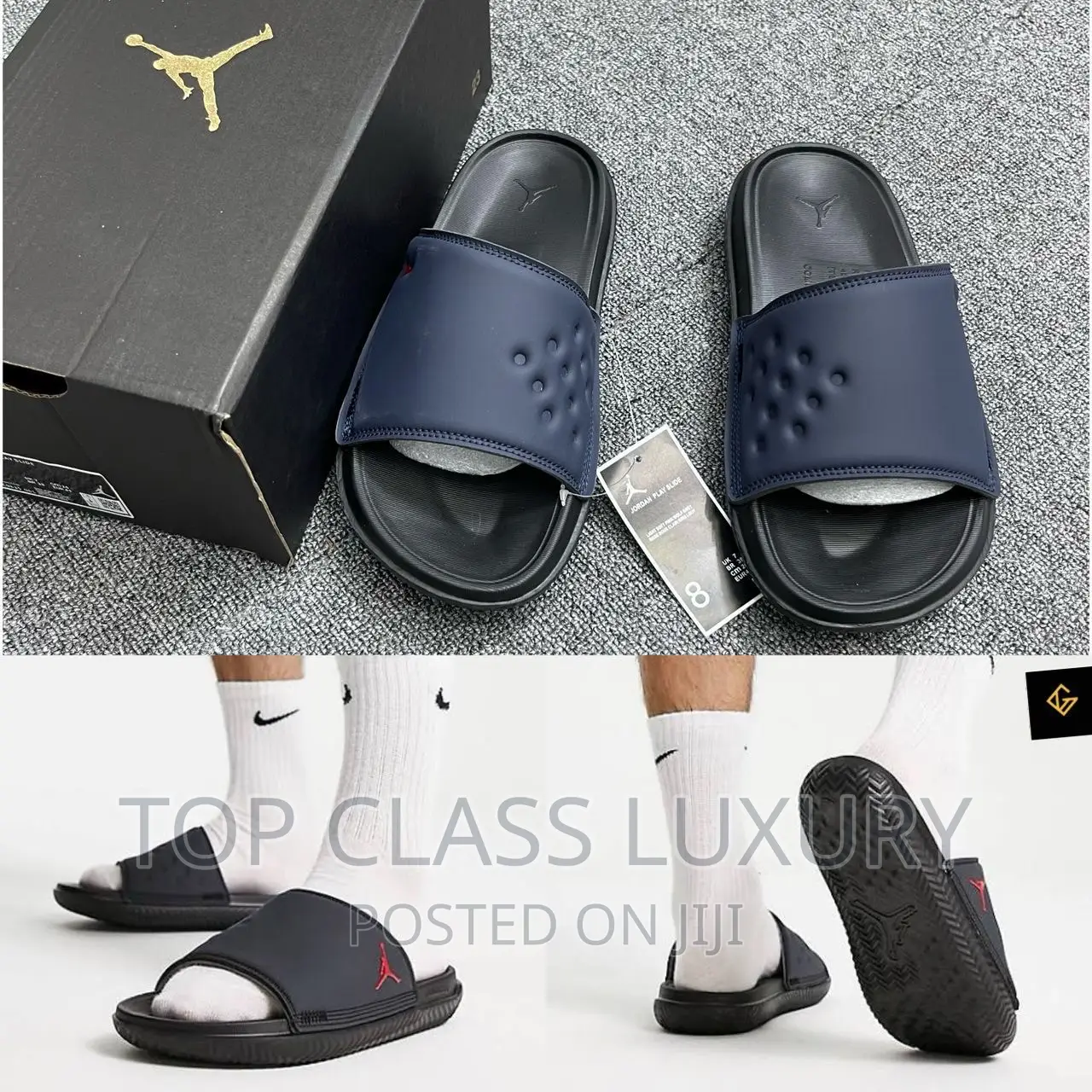 ORIGINAL Air Jordan Play Slide Anthracite UNISEX