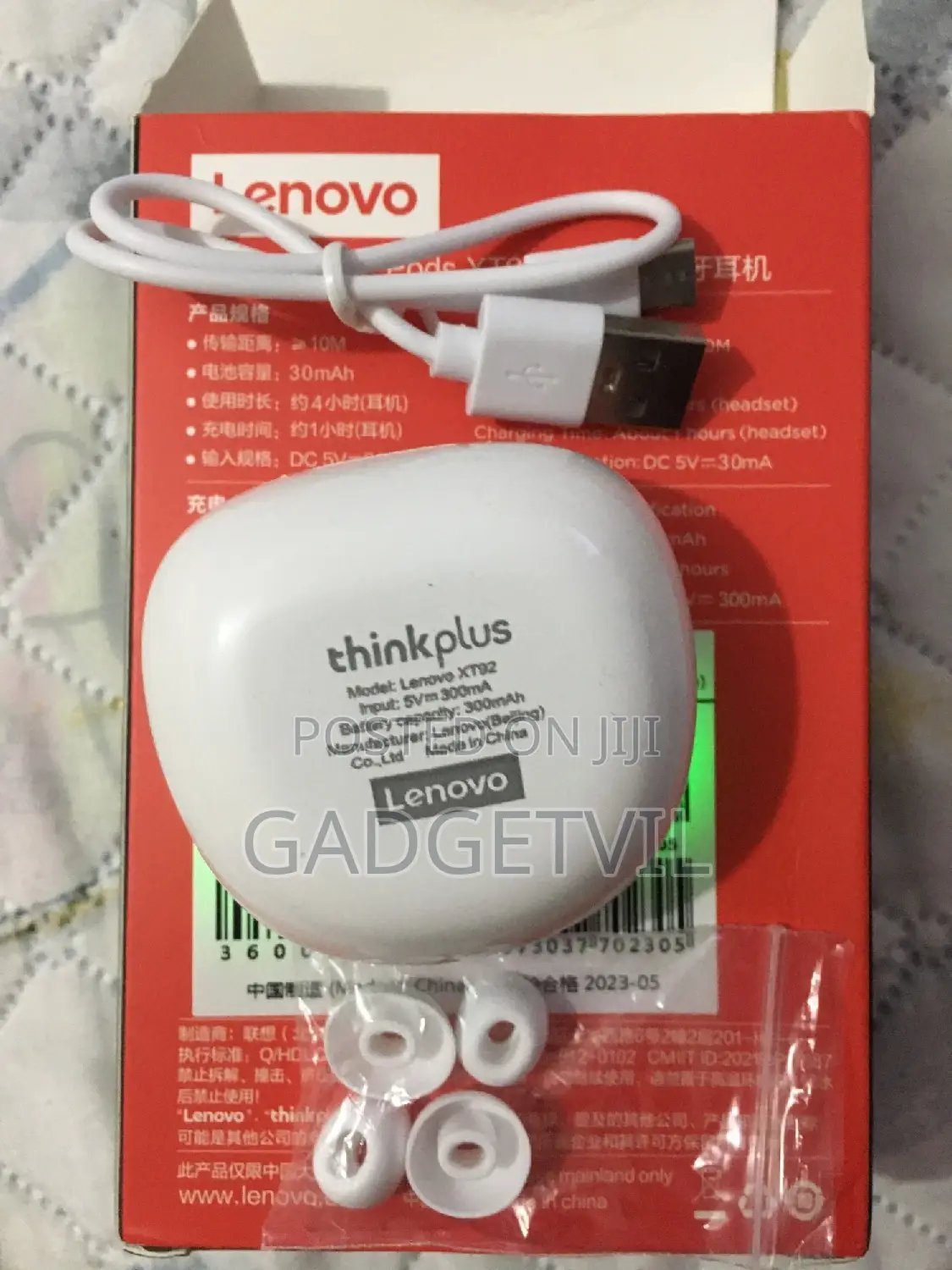 Lenovo XT92 Wireless Earbuds