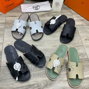 Lv, Hermes And Valentino Original Slipers