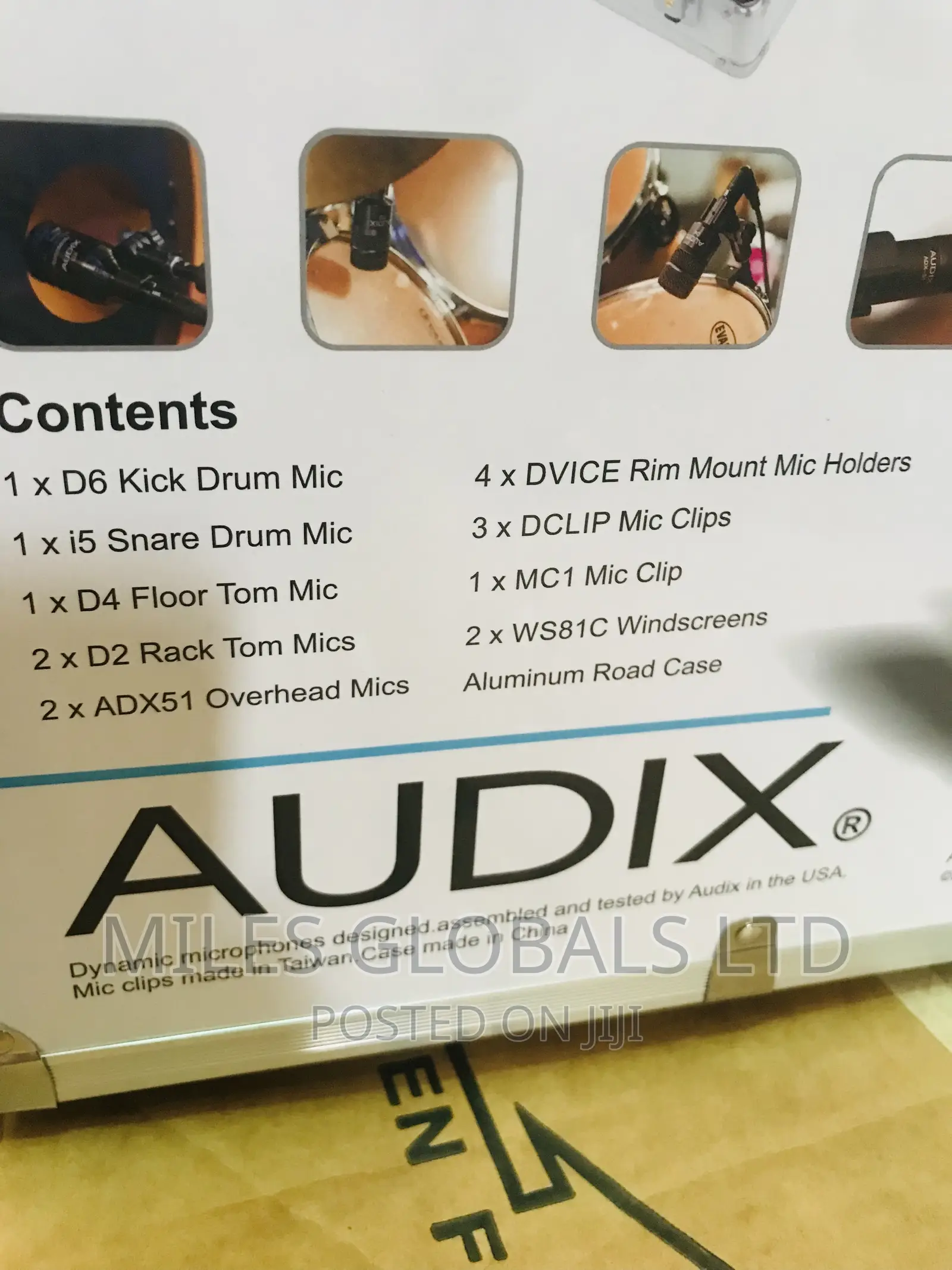 Audix 7 Set Drum Microphone
