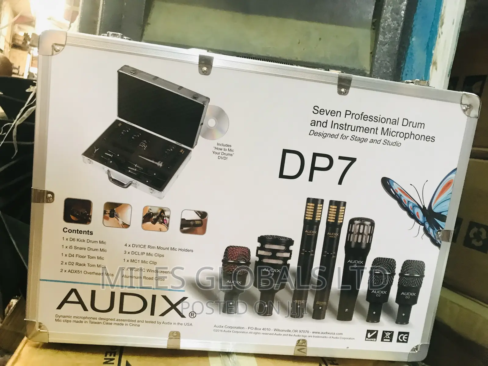 Audix 7 Set Drum Microphone