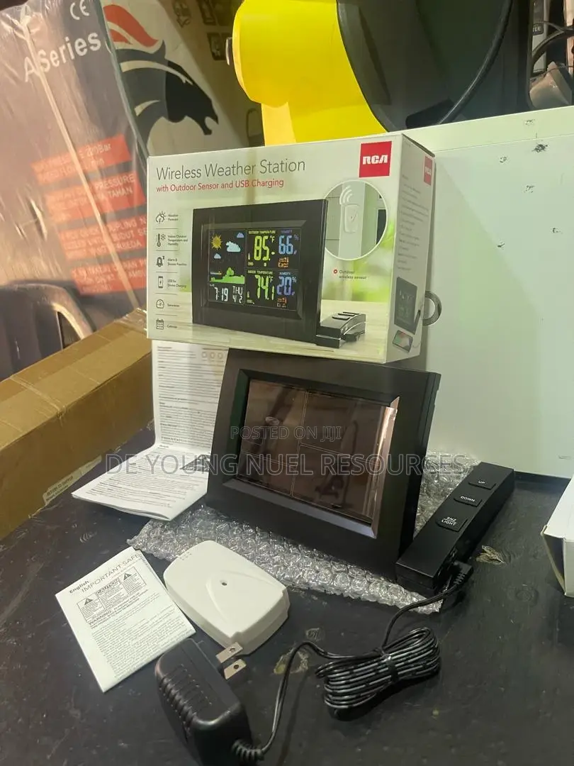 Wireless Weather Station Withoutdoor Sensor and Usbcharging