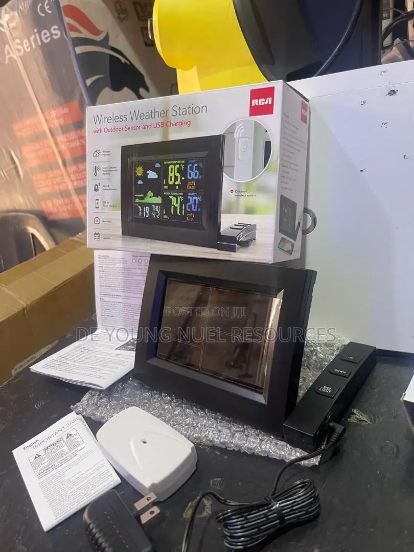 Wireless Weather Station Withoutdoor Sensor and Usbcharging