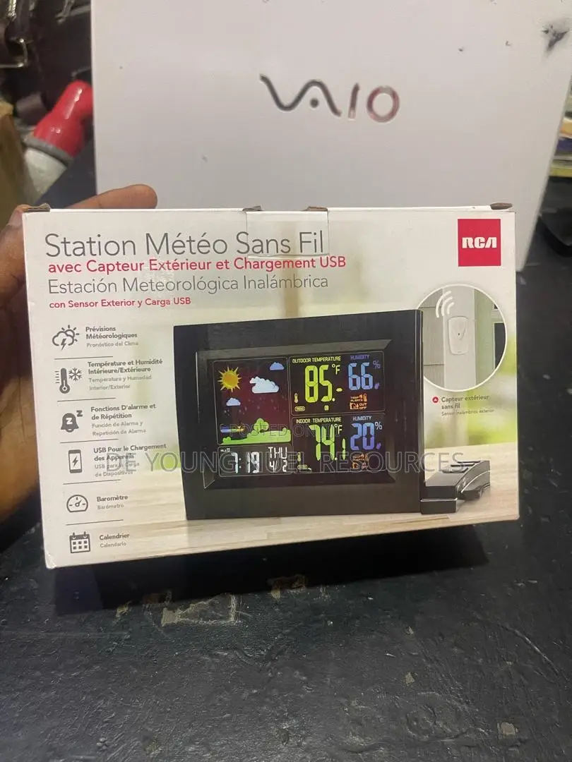 Wireless Weather Station Withoutdoor Sensor and Usbcharging