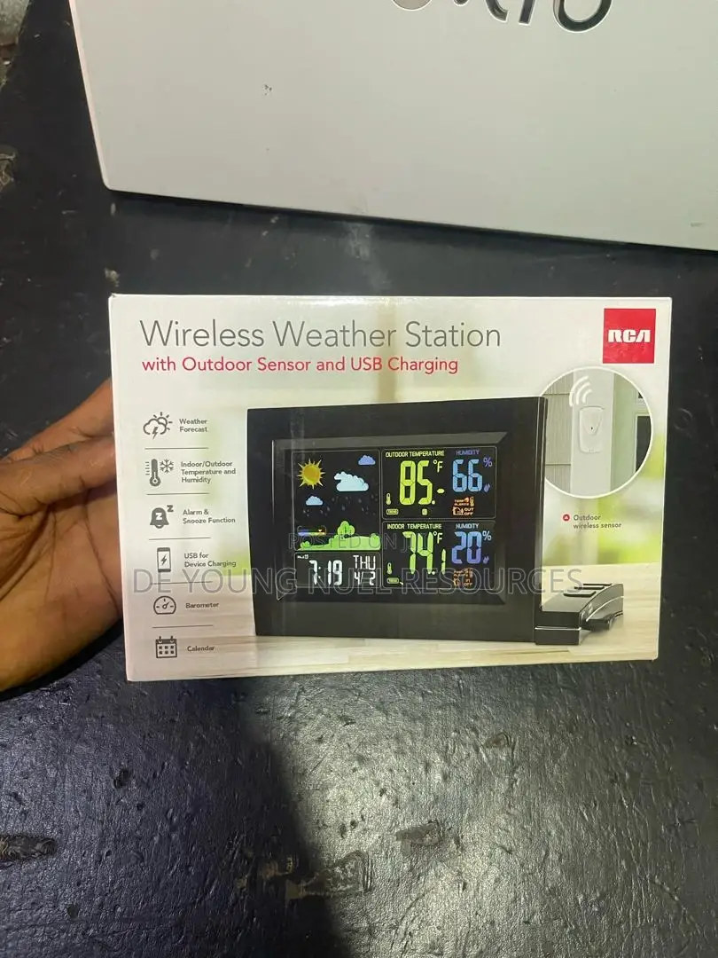 Wireless Weather Station Withoutdoor Sensor and Usbcharging