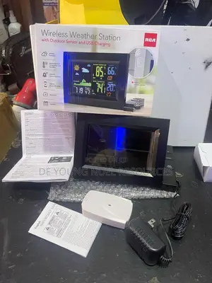 Wireless Weather Station Withoutdoor Sensor and Usbcharging